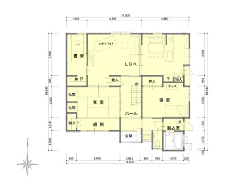 施工事例の図面after