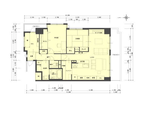 施工事例の図面after