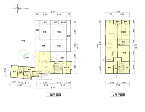 施工事例の図面after