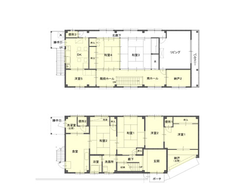 施工事例の図面before