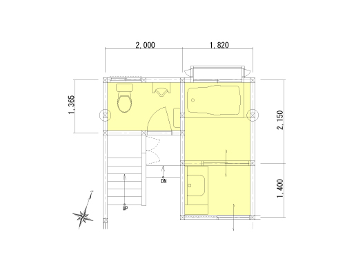 施工事例の図面before