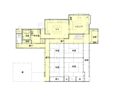 施工事例の図面after