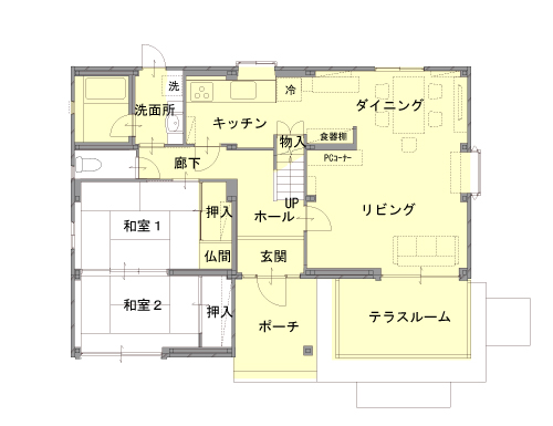 施工事例の図面before