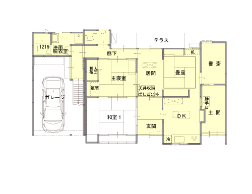 施工事例の図面after