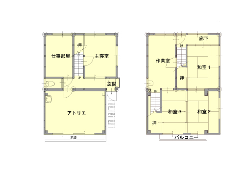 施工事例の図面before