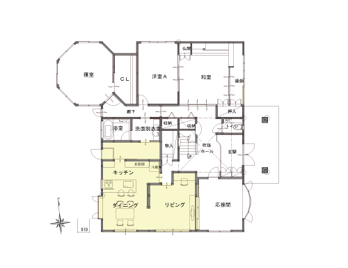 施工事例の図面after