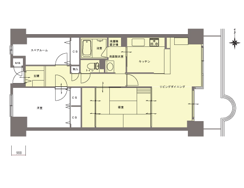 施工事例の図面before