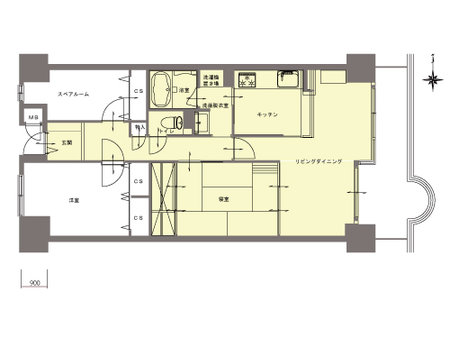 施工事例の図面after