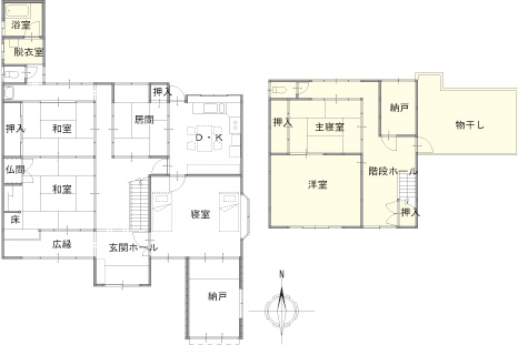 施工事例の図面before