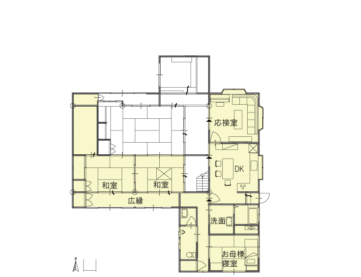 施工事例の図面before