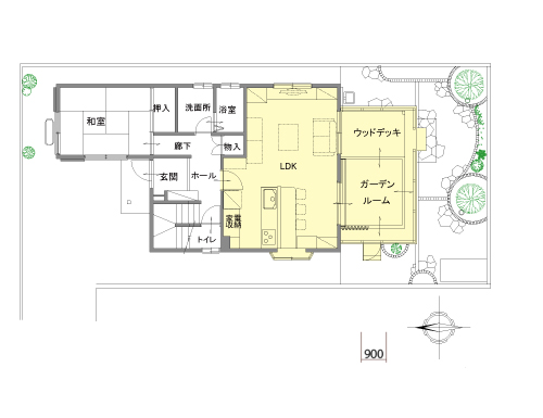 施工事例の図面after